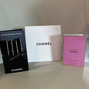 Chanel Le Volume De Chanel Mascara 10 Black + Sample + Gift Box NIB
